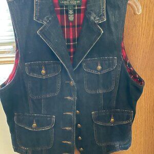 RALPH LAUREN DENIM VEST